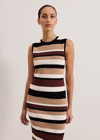 Phase Eight Louisa Stripe Knitwear Multicolor Australia | TG9075241